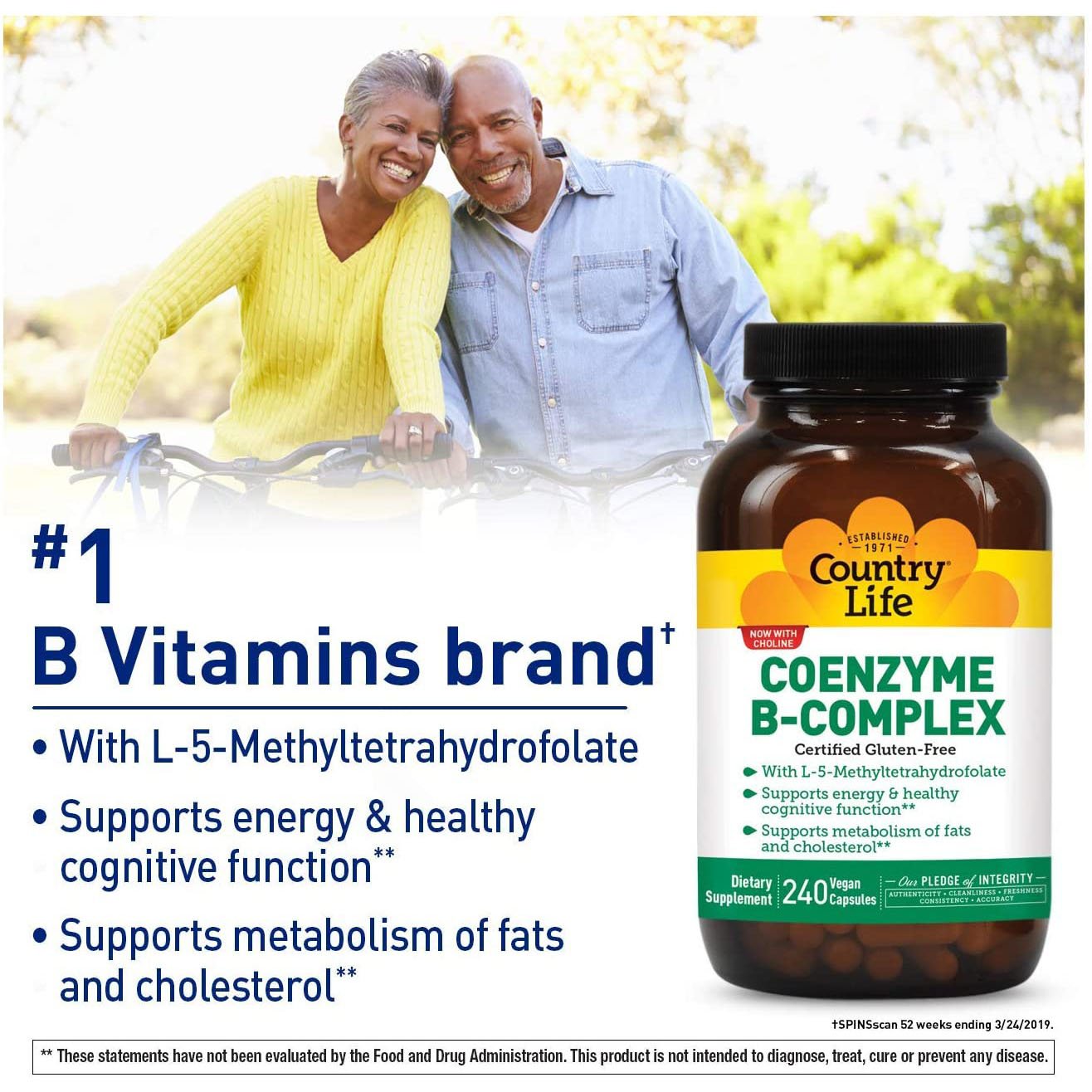 Country Life Coenzyme B Complex - 240 Count-1