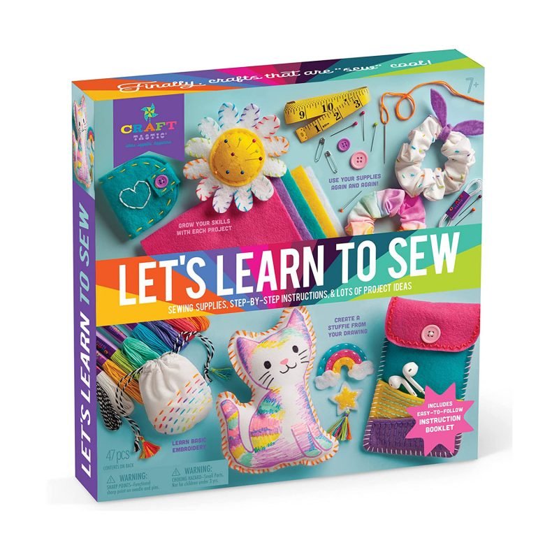 Craft-Tastic Let's Learn To Sew Kit-1