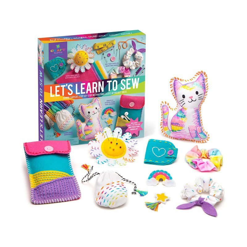 Craft-Tastic Let's Learn To Sew Kit-1