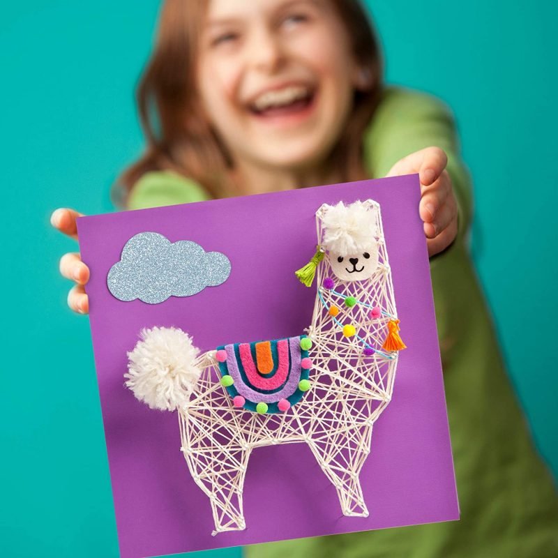 Craft-tastic DIY String Art – Llama Craft Kit for Kids-1