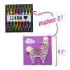 Craft-tastic DIY String Art – Llama Craft Kit for Kids-1