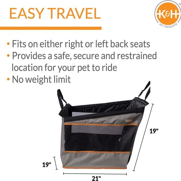 K&H Pet - Products Buckle N' Go Dog Car Seat for Pets