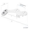 LUXE Bidet Fresh Water Dual-Nozzle Self-Cleaning-1