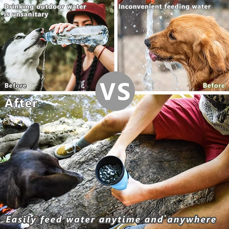 Lesotc - Pet Travel Water Bottle for Dogs-1