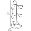 Modern Decorative Metal 3-Level Towel , Washcloths, Hand Towels Rack