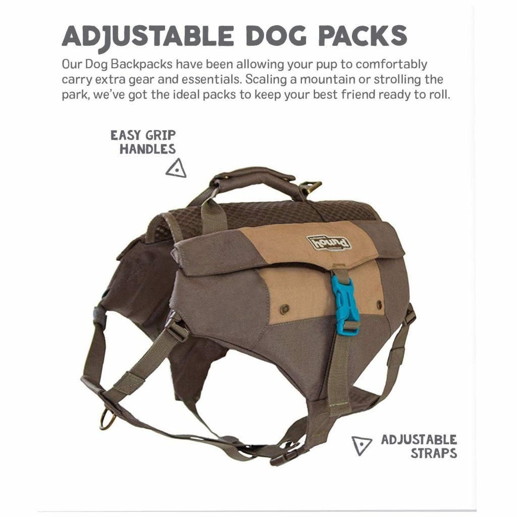 Outward Hound, Lightweight Dog Backpack, Hiking Gear for Dogs