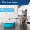 PetSafe - Drinkwell Butterfly Small Dog or Cat Automatic Water Fountain